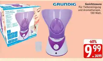 Marktkauf Grundig gesichtssauna Angebot