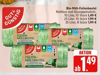 Marktkauf Gut & günstig bio-müll-folienbeutel 10 liter Angebot