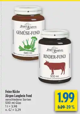 diska Jürgen langbein gemüse-fond Angebot