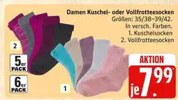 Marktkauf Damen kuschelsocken Angebot
