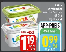 Edeka Lätta streichfett Angebot