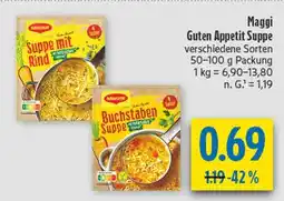 diska Maggi suppe mit rind Angebot