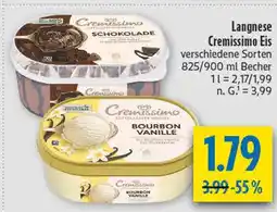 diska Langnese cremissimo schokolade Angebot