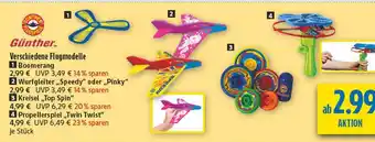 diska Günther boomerang Angebot