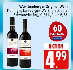 Marktkauf Württemberg original trollinger Angebot