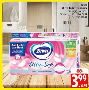 Marktkauf Zewa ultra toilettenpapier Angebot