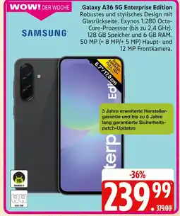 Marktkauf Samsung galaxy a36 5g enterprise edition Angebot