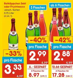 Netto Marken-Discount Rotkäppchen sekt oder fruchtsecco Angebot