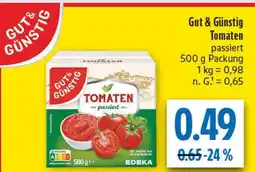 diska Gut & günstig tomaten passiert Angebot