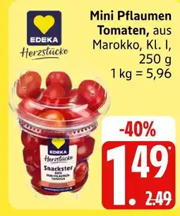 Edeka Edeka mini pflaumen tomaten Angebot