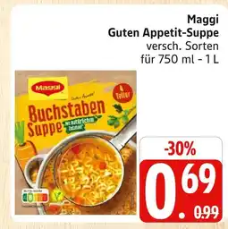 Marktkauf Maggi guten appetit-suppe Angebot