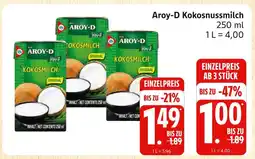 Marktkauf Aroy-d kokosnussmilch original Angebot