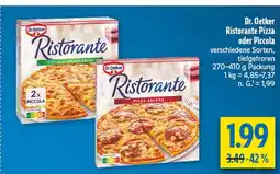 diska Dr. oetker ristorante pizza piccola margherita Angebot