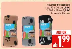Marktkauf Haustier-fleecedecke Angebot
