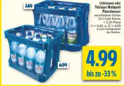 diska Lichtenauer mineralwasser Angebot