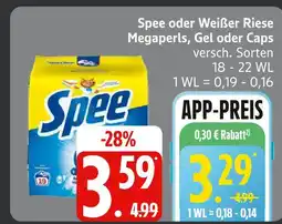 Edeka Spee megaperls, gel oder caps Angebot