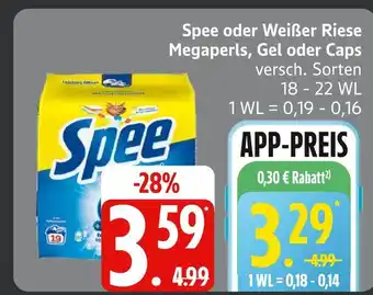 Edeka Spee megaperls, gel oder caps Angebot