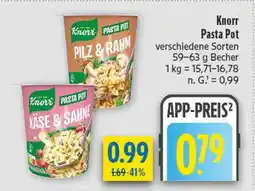 diska Knorr pasta pot pilz & rahm Angebot
