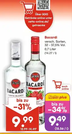 Netto Marken-Discount Bacardi bacardi Angebot