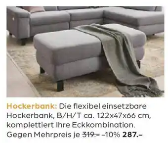 Möbel Buss Hockerbank Angebot