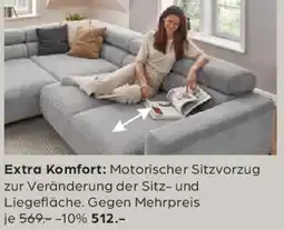 Möbel Buss ECKKOMBI Extra Komfort Angebot