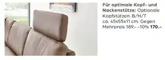 Möbel Buss Für optimale Kopf- und Nackenstütze Angebot