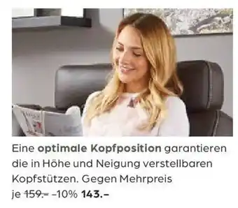 Möbel Buss Eine optimale Kopfposition Angebot