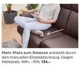 Möbel Buss Mehr Platz zum Relaxen Angebot
