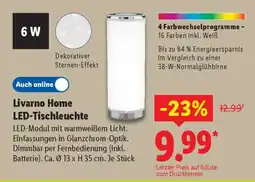 Lidl LIVARNO home LED-Tischleuchte Angebot