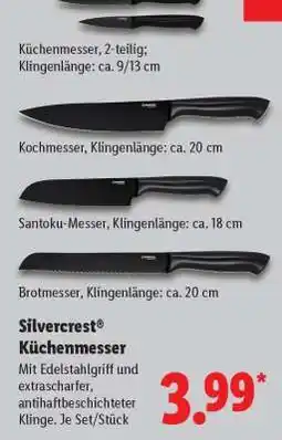 Lidl SILVERCREST Küchenmesser Angebot