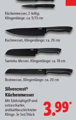 Lidl SILVERCREST Küchenmesser Angebot