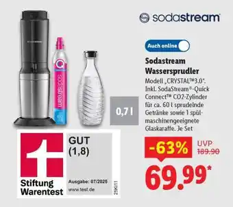 Lidl Sodastream Wassersprudler Angebot