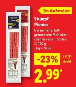 Lidl Stumpf Picnics Angebot