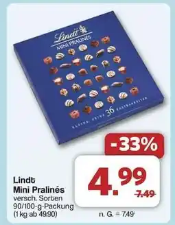 Famila Nord Ost Lindt Mini Pralinés Angebot