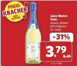 Famila Nord Ost Jules Mumm Sekt Angebot