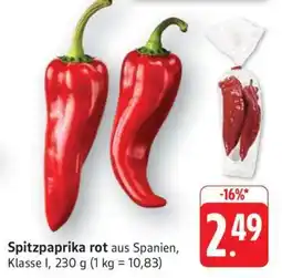 Edeka Spitzpaprika rot Angebot