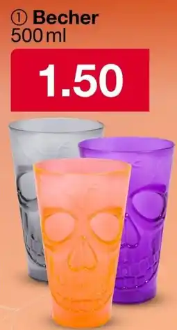 Woolworth Becher 500 ml Angebot