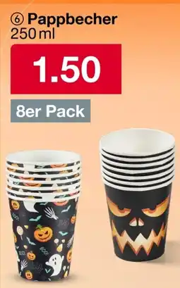 Woolworth Pappbecher 250 ml Angebot