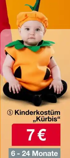 Woolworth Kinderkostüm ,,Kürbis" Angebot