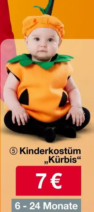 Woolworth Kinderkostüm ,,Kürbis" Angebot
