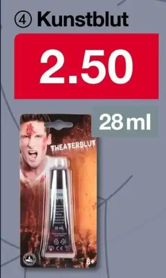 Woolworth Kunstblut Angebot