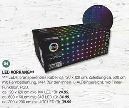 Famila Nord West LED vorhang Angebot