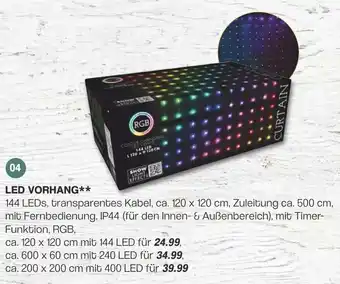 Famila Nord West LED vorhang Angebot