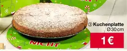 Woolworth Kuchenplatte Ø30 cm Angebot