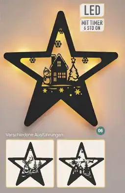 Famila Nord West LED hänge-stern Angebot