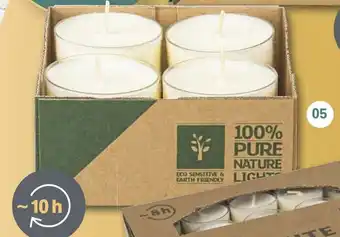 Famila Nord West Maxiteelichte nature light Angebot