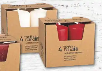 Famila Nord West Stumpen safe candle 4er set Angebot