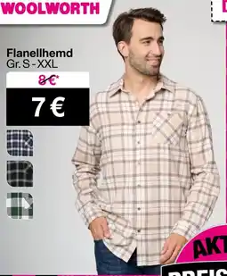 Woolworth Flanellhemd Angebot