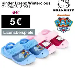 Woolworth Kinder Lizenz Winterclogs Angebot