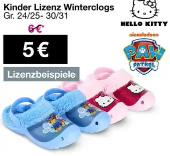 Woolworth Kinder Lizenz Winterclogs Angebot